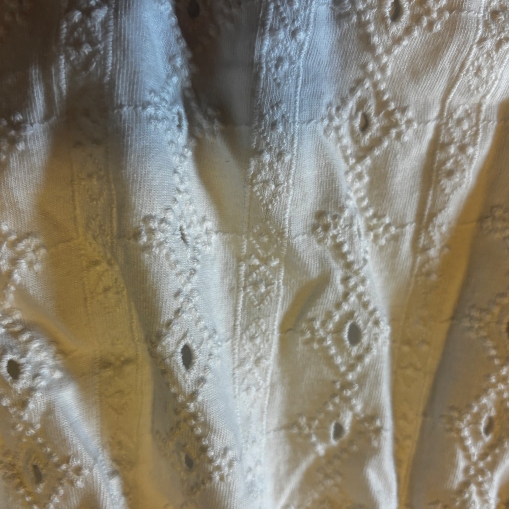 Boho white broderie anglaise bustier short dress romper NWT - Picture 4 of 11